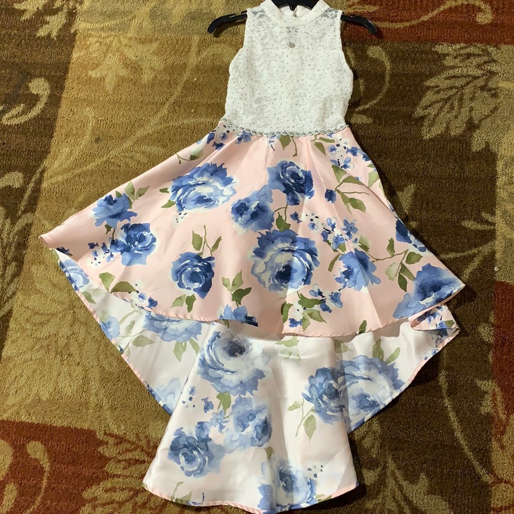 High low girls dress